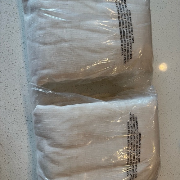 Elrene Home Fashions Carmen Sheer Extra-Wide Top Curtain Panels 114"W x 95"L NEW - Picture 4 of 15